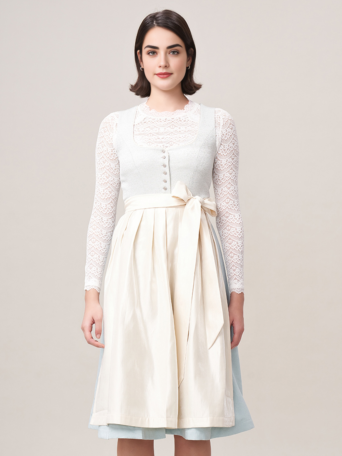 Dirndl in Blau