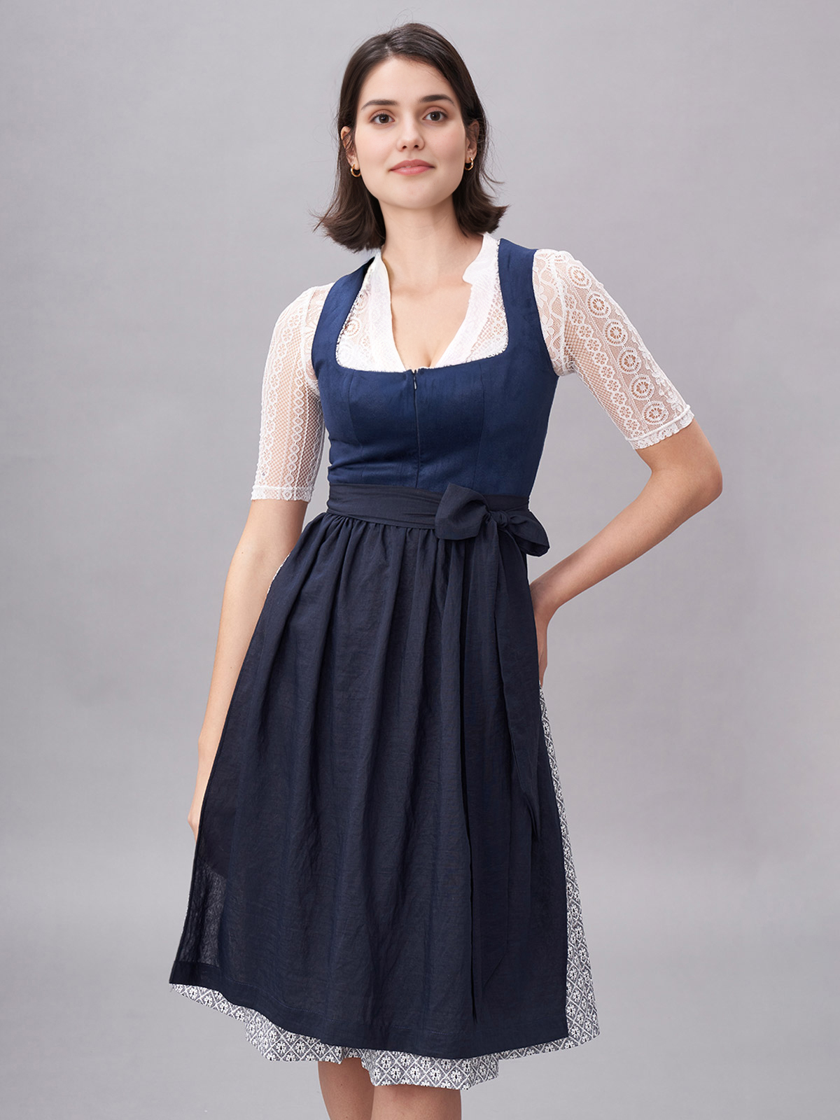 Dirndl Hellblau in eleganter Ausführung
