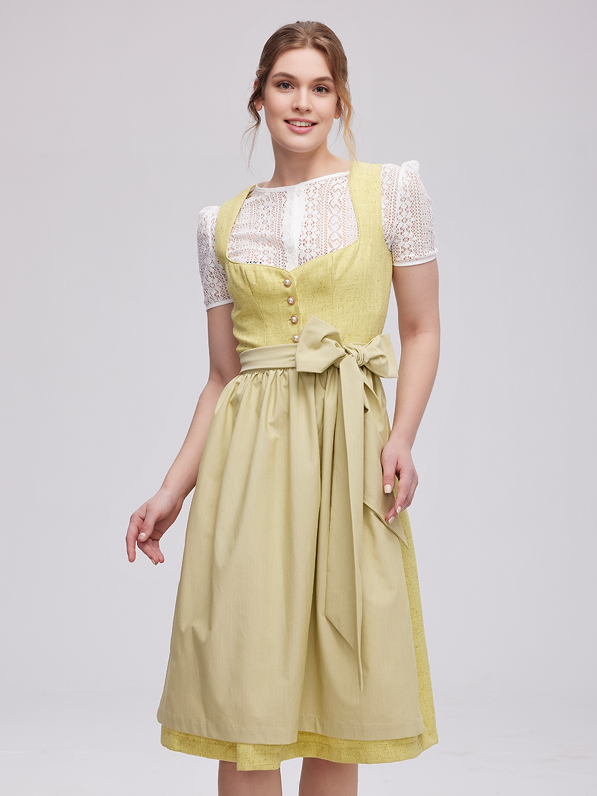 Gelbes Ja Mei Dirndl