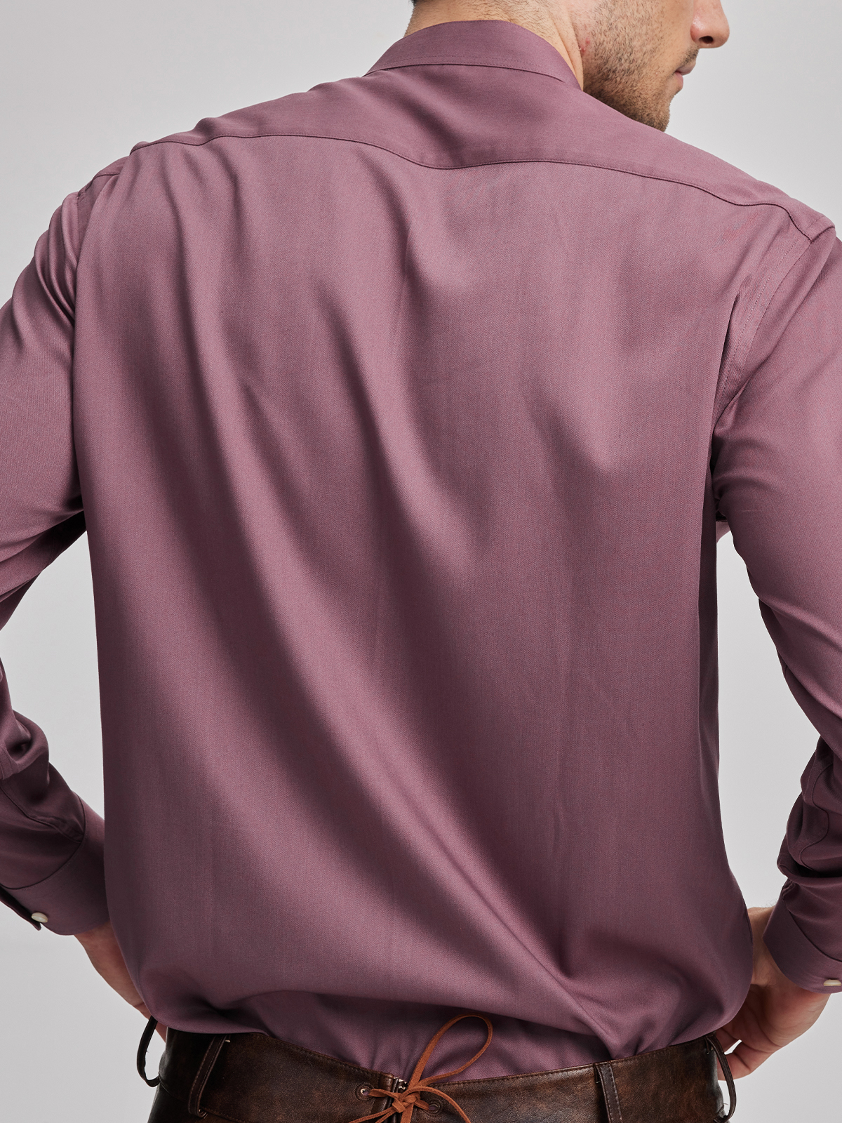 Stylisches Wildlederkostüm in Rosa